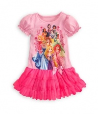 Disney Princess Nightgown/Nightshirt with Tutu Sleepwear/Costume Dress for Girls (5/6)