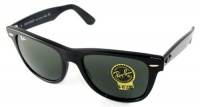 Ray Ban RB2140 Original Wayfarer Sunglasses - 901 Black (G-15XLT Lens) - 54mm