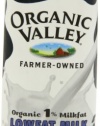 Organic Valley Organic 1% Lowfat Single Serve Milk, 8-Ounce Aseptic Cartons (Pack of 24)