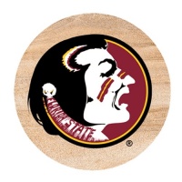 Thirstystone Natural Sandstone Set of 4 Coasters Florida State University