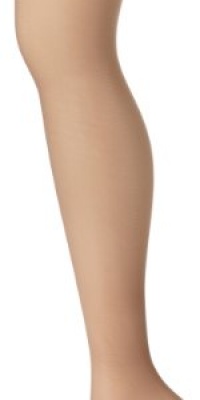 Hanes Women's Non Control Top Sandalfoot Silk Reflections Panty Hose, Town Taupe, C/D