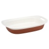 CorningWare Etch 3-Quart Oblong in Brick