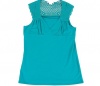 Sequin Hearts Sleeveless Top Jade M