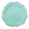 Vietri Incanto Aqua Baroque Dinner Plate 12 in D (Set of 2)