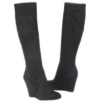 Via Spiga Farah Wedge Boot (Black, 10)