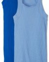 2(x)ist Men's 2 Pack Square Cut Tank Top