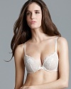 Feel completely confident and supported in this lacy wired push-up bra. Style #013957