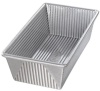 USA Pans 10 x 5 x 3 Inch Loaf Pan, Aluminized Steel with Americoat