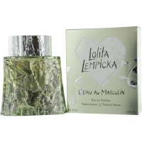 Lolita Lempicka L'Eau Au Masculin Eau De Toilette Spray for Men, 3.4 Ounce