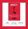 D'Addario Prelude Violin String Set, 4/4 Scale, Medium Tension