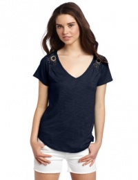 Lucky Brand Women's Collette Lace Tee