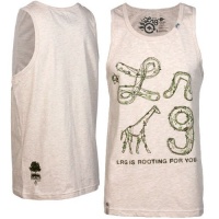 LRG is Rooting For You Premium Fit Tank Top - Natural Heather