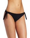 Calvin Klein Women's Solid Tie Side Full Classic Swimsuit Bottom