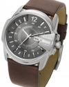 Diesel Men's DZ1206 Not So Basic Basic Brown Watch