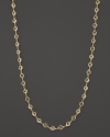 Faceted white sapphires glittering 18K yellow gold. A Temple St. Clair signature charm adorns the clasp.