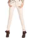 Add a bit of gloss to your look! American Rag's five-pocket jeans sport skinny leg design and a slick, sateen finish.