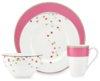 Kate Spade New York Market Street Pink 4-Piece Place Setting