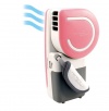 Small Fan & Mini-Air Conditioner: The Original Genuine Handy Cooler in Pink. Cools air up to 30F. Runs on USB or batteries. Genuine version with logo: Handy Cooler.