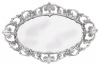 Arthur Court Fleur-De-Lis 20-Inch Oval Serving Tray