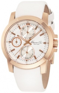 Kenneth Cole New York Women's KC2695 Dress Sport Chronograph with Silver Dial Strap Watch