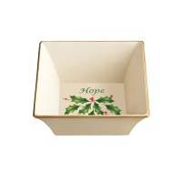 Lenox Holiday Square Hope Dish