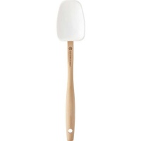 Le Creuset Silicone Small Spatula Spoon, White