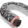 Insulated Air Duct, 4 x 25'