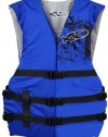 X20 Universal Adult Life Jacket Vest - Blue & Black