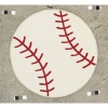 All Stars Baseball Kids Rug Size: Round 2'7