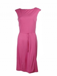 Lauren Ralph Lauren Solid Jersey Dress Misses Pink (12)