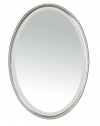 Uttermost 01102 22-Inch by 32-Inch Sherise Oval Mirror