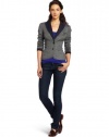 Plenty by Tracy Reese Women's Ponte Blazer, Charcoal, Petite