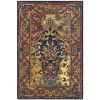 Safavieh Heritage Collection HG911A Handmade Multicolor Hand-Spun Wool Area Rug, 3-Feet by 5-Feet