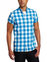 Fred Perry Men's Large Gingham Shirt