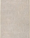 Area Rug 5x8 Rectangle Contemporary Tan Color - Surya Naya Rug from RugPal