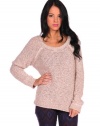 Free People Womens Sahara Star Pullover - Lavender Ice Combo - Small