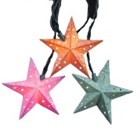 Kurt Adler 10-Light Sugar Star Light Set