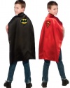 Child Batman and Superman Reversible Cape