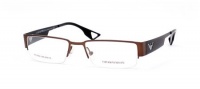 Emporio Armani EA9472 Eyeglasses - 0NND Matte Brown Black - 51mm