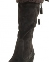 Dr. Scholl's Women's Builder Knee-High Boot,Elephant Grey,10 M US