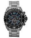 A handsome sport watch from Michael Kors built with tough titanium for long-lasting style.