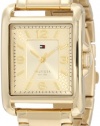 Tommy Hilfiger 1781195 Sport Tank Gold Plated Stainless steel Watch