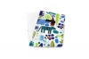 Ah Goo Baby Burp Cloth, Zoo Frenzy