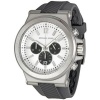 Michael Kors Men's MK8183 Grey Rubber Quartz Watch with Silver Dial