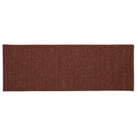 Townhouse Rugs Beverly Solid Red 21 by 60-Inch Rug