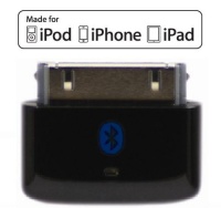 KOKKIA i10s (NEW Luxurious Black) Tiny Bluetooth iPod Transmitter for iPod/iPhone/iPad/iTouch with true Apple authentication. Remote controls and local iPod/iPhone/iPad volume control capabilities. Plug and Play, works and fits very well with latest iPod 