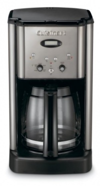 Cuisinart DCC-1200BCH Brew Central 12-Cup Programmable Coffeemaker, Black Chrome