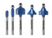 Dremel TR770 5-Piece Edging Router Bit Kit