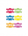 Kikkerland Skull Silicone Drink Markers, Set of 6