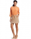 Twelfth St. by Cynthia Vincent Women's Color Block Dolman Dress, Sand/Coral, Medium